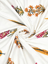 Ethnic Printed Reversible Single Bed Cotton AC Blanket | Lightweight Summer Dohar 60x90 inches