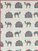 Ethnic Printed Reversible Single Bed Cotton AC Blanket | Lightweight Summer Dohar 60x90 inches