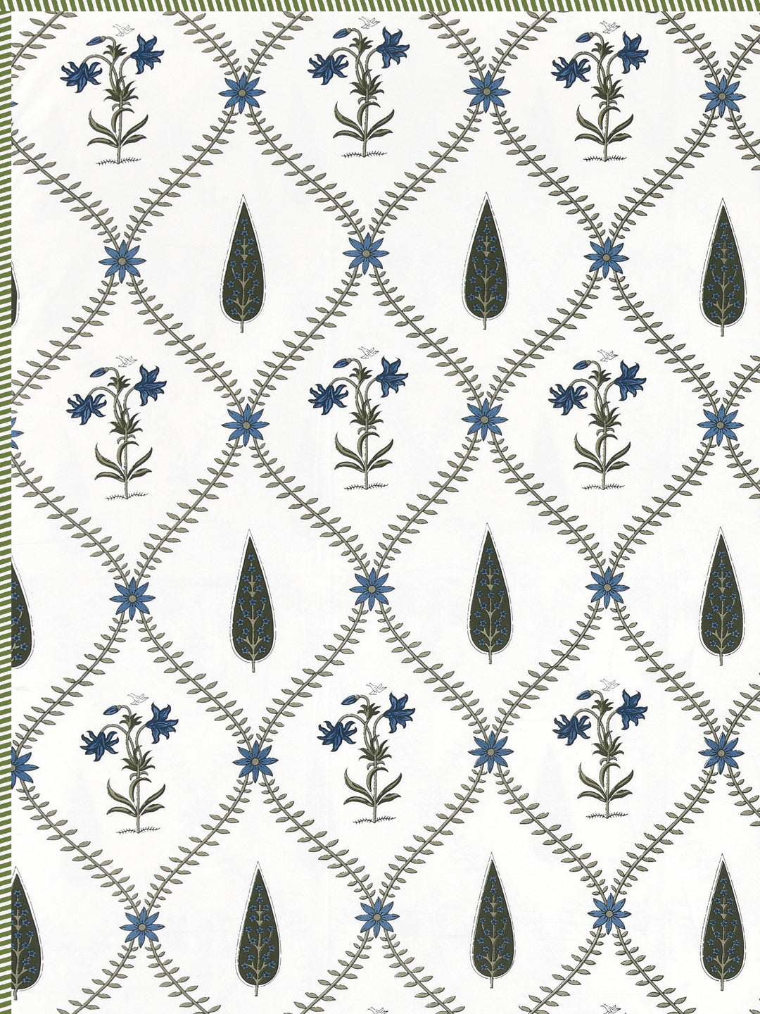 Ethnic Printed Reversible Single Bed Cotton AC Blanket | Lightweight Summer Dohar 60x90 inches