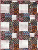 Ethnic Printed Reversible Single Bed Cotton AC Blanket | Lightweight Summer Dohar 60x90 inches