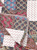 Ethnic Printed Reversible Single Bed Cotton AC Blanket | Lightweight Summer Dohar 60x90 inches