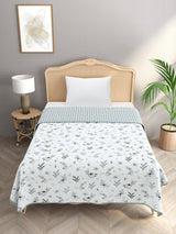 Ethnic Printed Reversible Single Bed Cotton AC Blanket | Lightweight Summer Dohar 60x90 inches