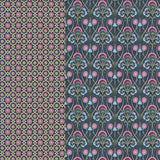 Premium Indigo Cotton Floral Print Super King Bedsheet with 2 Pillow Covers(108*108)