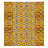 Premium Indigo Cotton Floral Print Super King Bedsheet with 2 Pillow Covers(108*108)