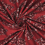 Premium Indigo Cotton Floral Print Super King Bedsheet with 2 Pillow Covers(108*108)