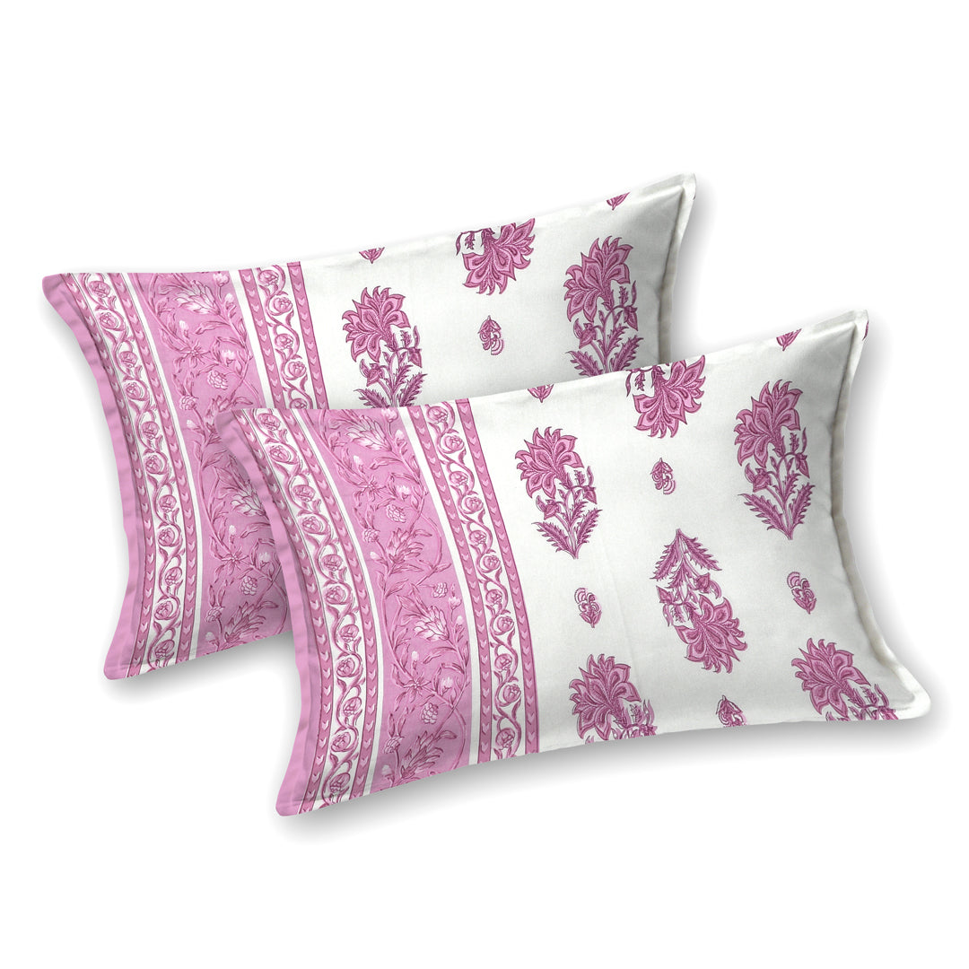 Double King Bedsheet with 2 Pillow Covers