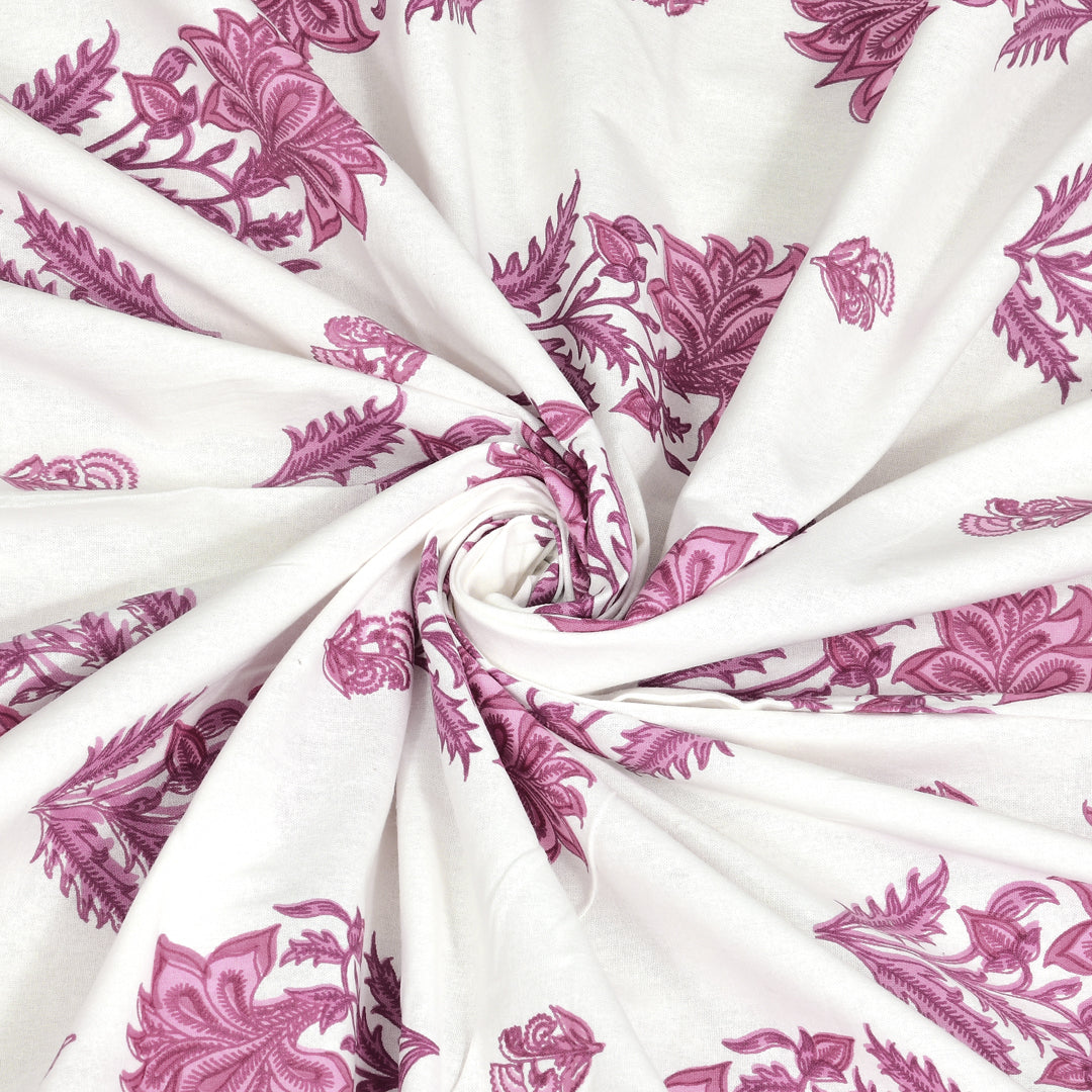 Double King Bedsheet with 2 Pillow Covers