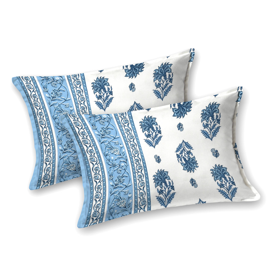 Double King Bedsheet with 2 Pillow Covers