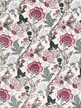 Handblock printed Kantha Bedcover
