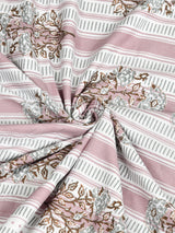 Ethnic Printed Reversible Single Bed Cotton AC Blanket | Lightweight Summer Dohar 60x90 inches