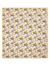 Handblock printed Kantha Bedcover