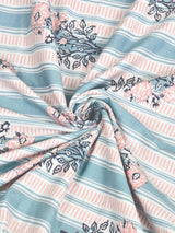 Ethnic Printed Reversible Single Bed Cotton AC Blanket | Lightweight Summer Dohar 60x90 inches