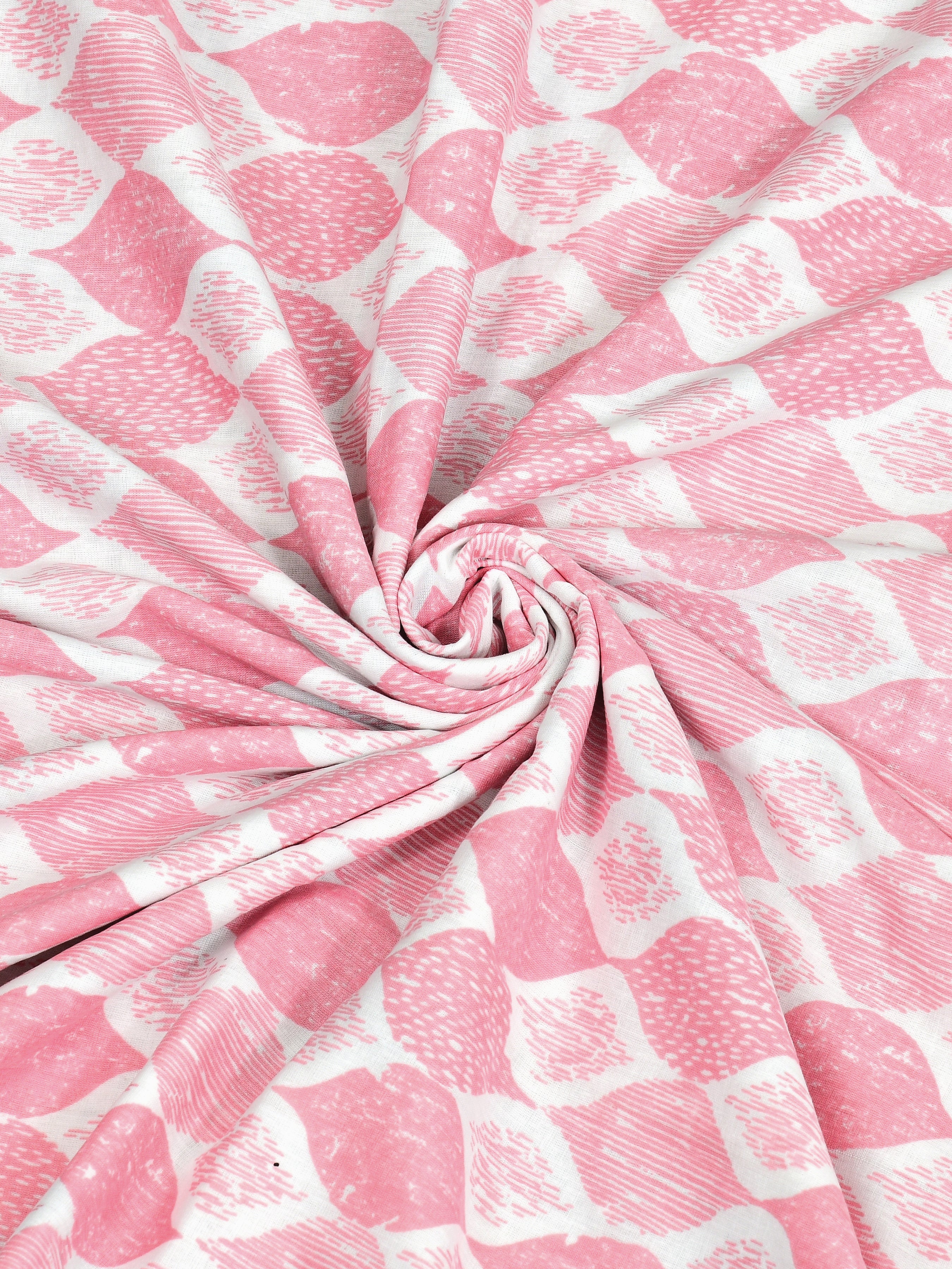 Ethnic Printed Reversible Single Bed Cotton AC Blanket | Lightweight Summer Dohar 60x90 inches