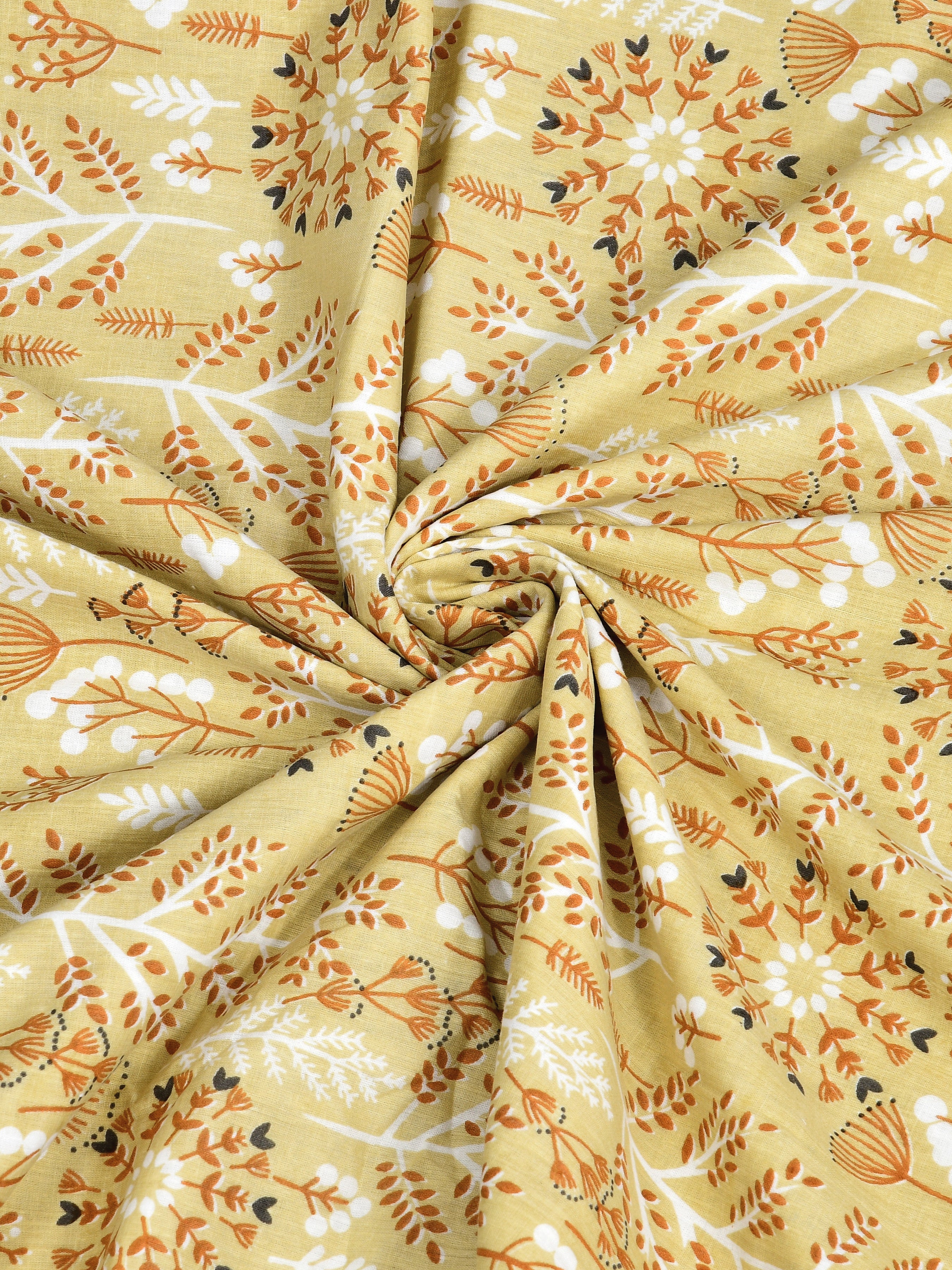 Ethnic Printed Reversible Single Bed Cotton AC Blanket | Lightweight Summer Dohar 60x90 inches