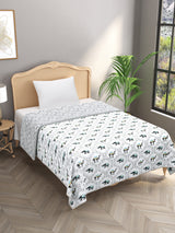 Ethnic Printed Reversible Single Bed Cotton AC Blanket | Lightweight Summer Dohar 60x90 inches