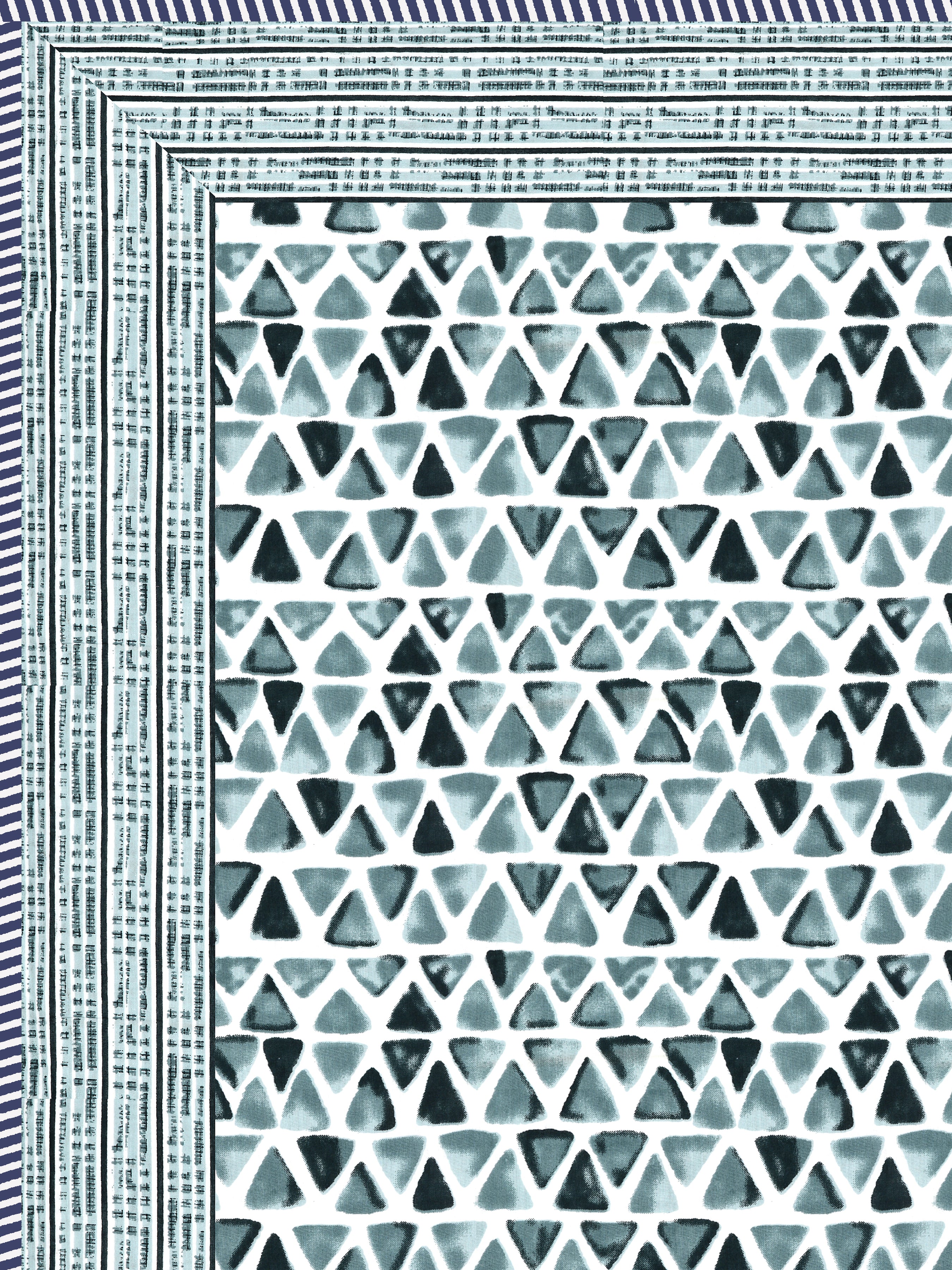 Ethnic Printed Reversible Single Bed Cotton AC Blanket | Lightweight Summer Dohar 60x90 inches