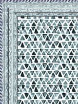 Ethnic Printed Reversible Single Bed Cotton AC Blanket | Lightweight Summer Dohar 60x90 inches
