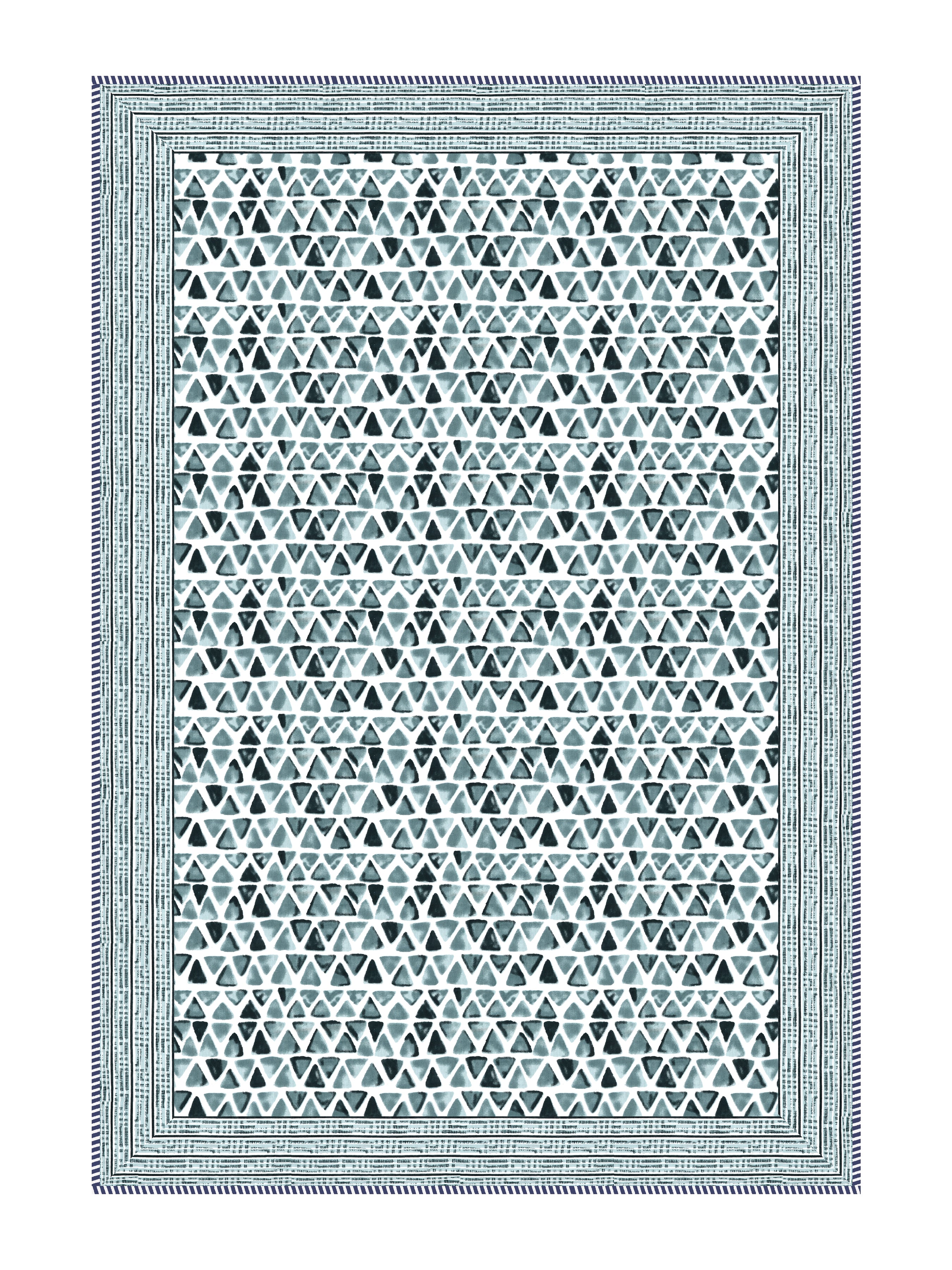 Ethnic Printed Reversible Single Bed Cotton AC Blanket | Lightweight Summer Dohar 60x90 inches