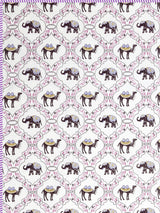 Ethnic Printed Reversible Single Bed Cotton AC Blanket | Lightweight Summer Dohar 60x90 inches