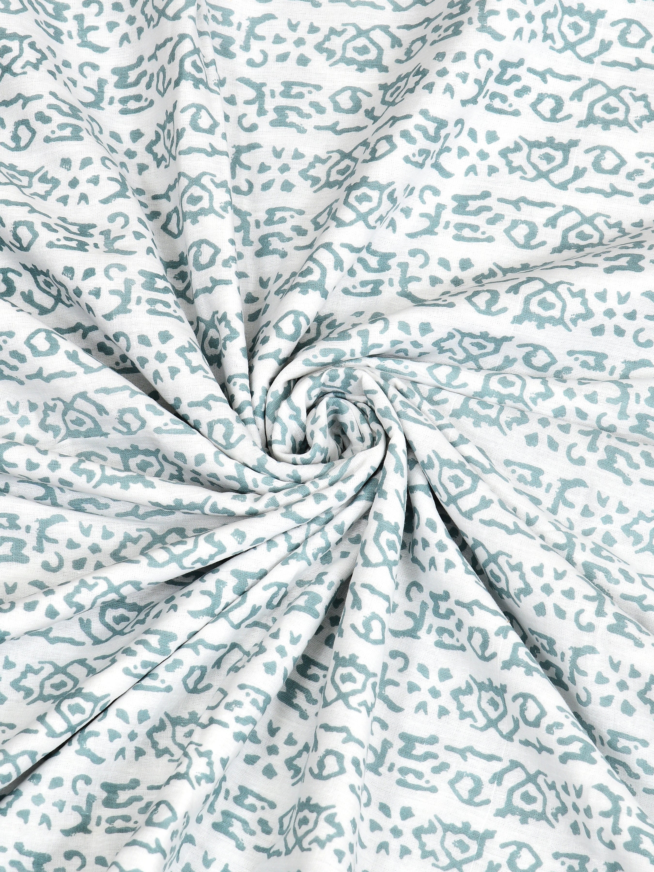 Ethnic Printed Reversible Single Bed Cotton AC Blanket | Lightweight Summer Dohar 60x90 inches
