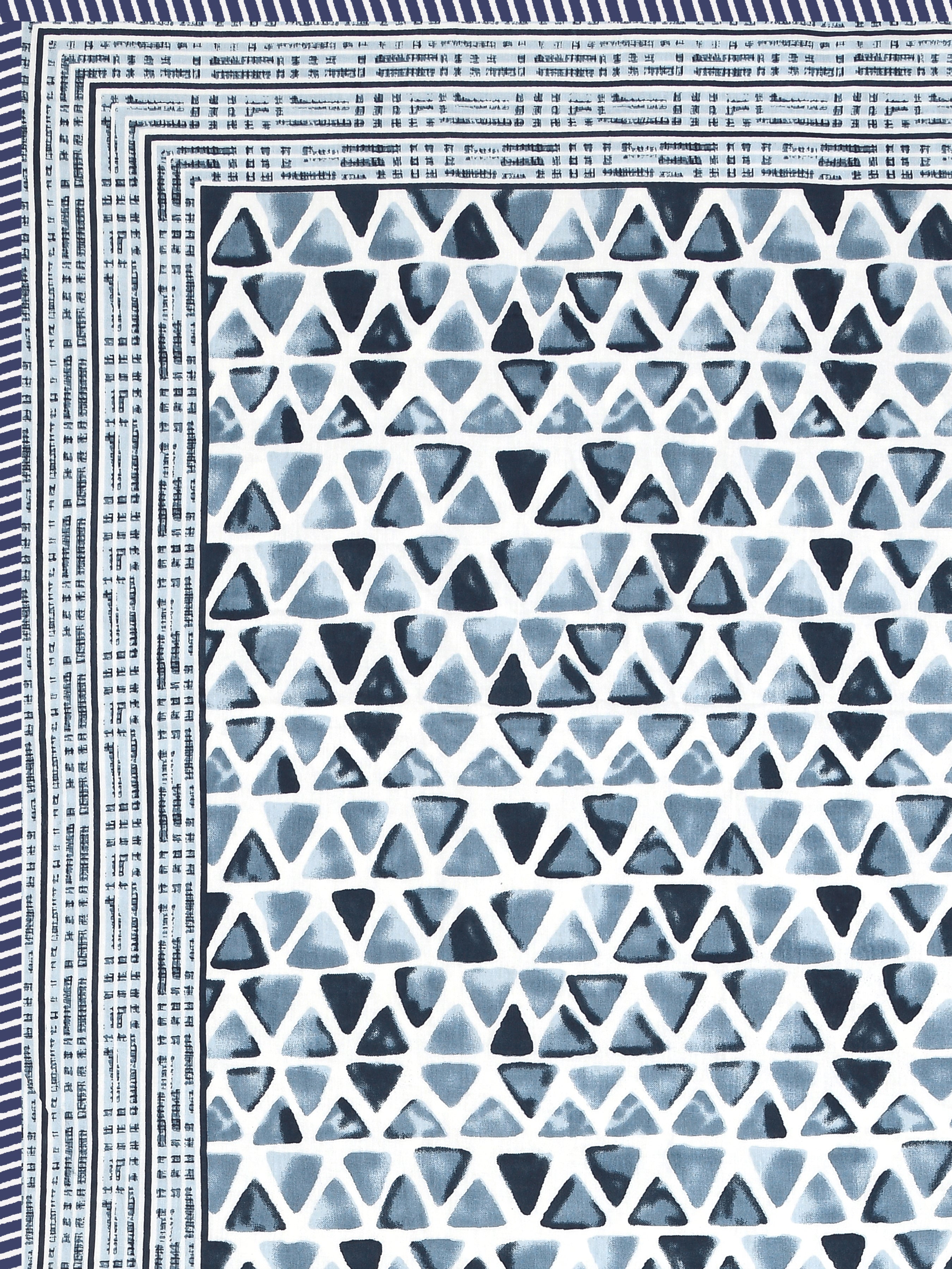 Ethnic Printed Reversible Single Bed Cotton AC Blanket | Lightweight Summer Dohar 60x90 inches