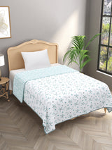 Ethnic Printed Reversible Single Bed Cotton AC Blanket | Lightweight Summer Dohar 60x90 inches
