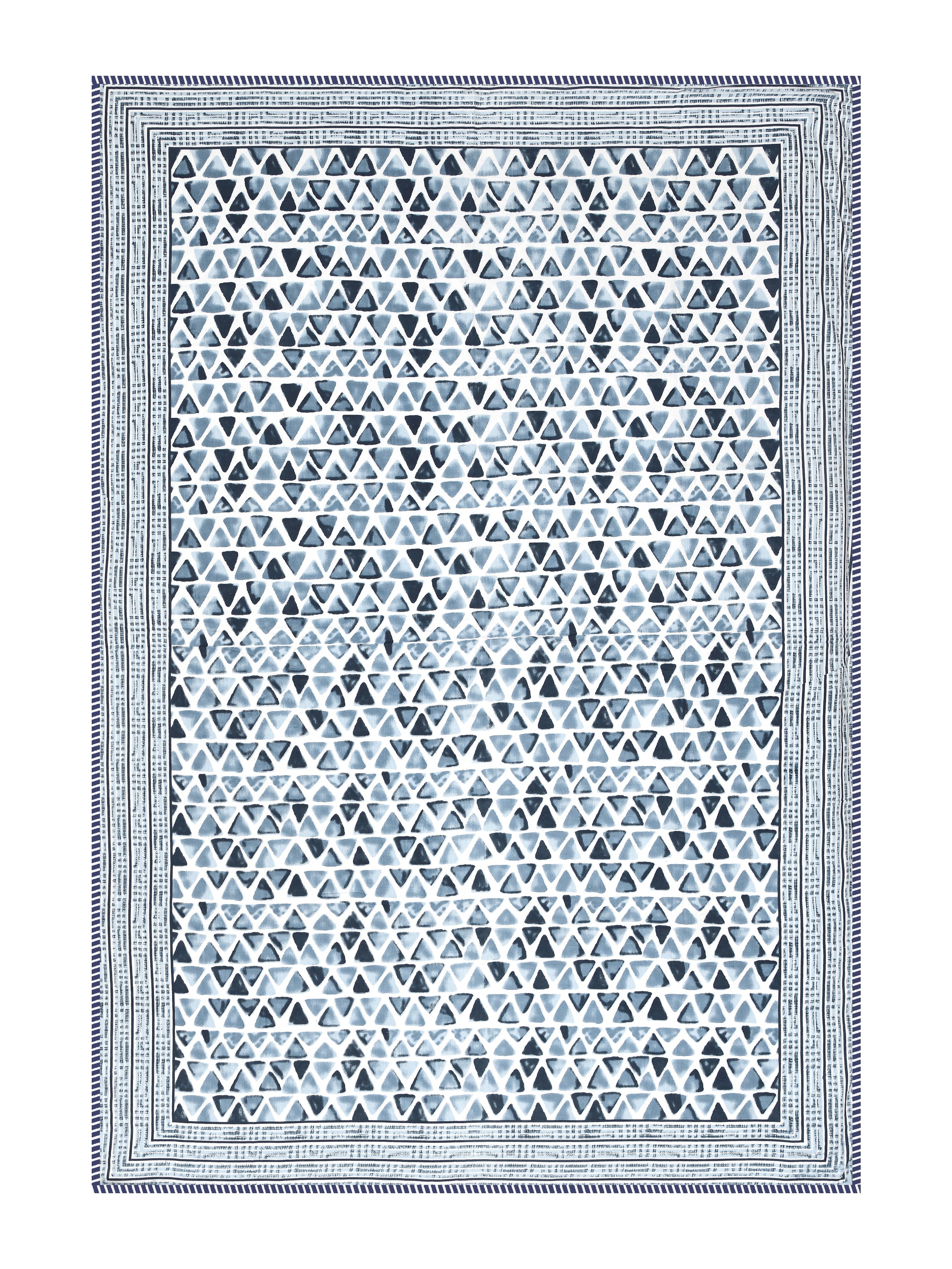 Ethnic Printed Reversible Single Bed Cotton AC Blanket | Lightweight Summer Dohar 60x90 inches