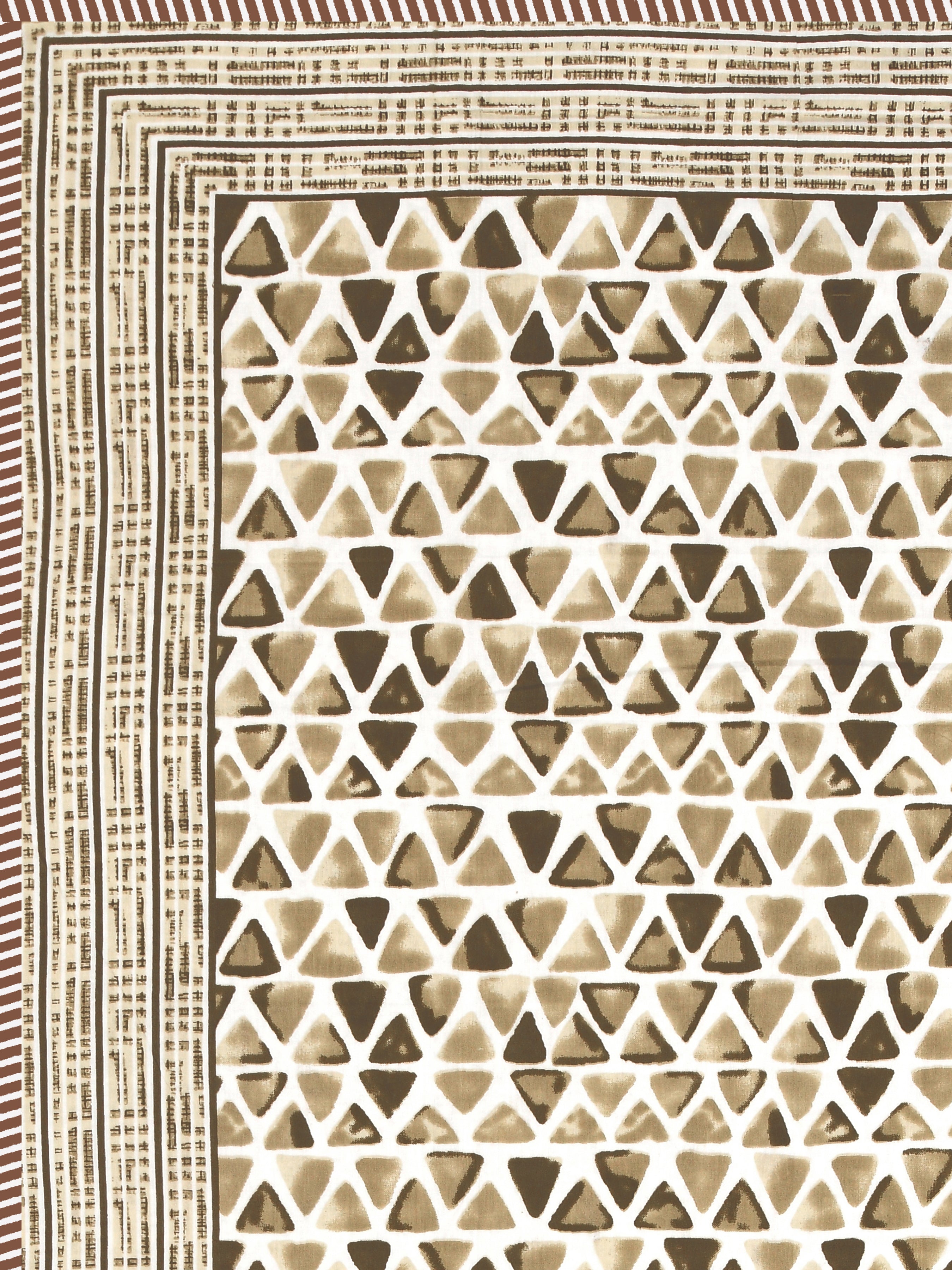 Ethnic Printed Reversible Single Bed Cotton AC Blanket | Lightweight Summer Dohar 60x90 inches