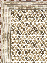Ethnic Printed Reversible Single Bed Cotton AC Blanket | Lightweight Summer Dohar 60x90 inches