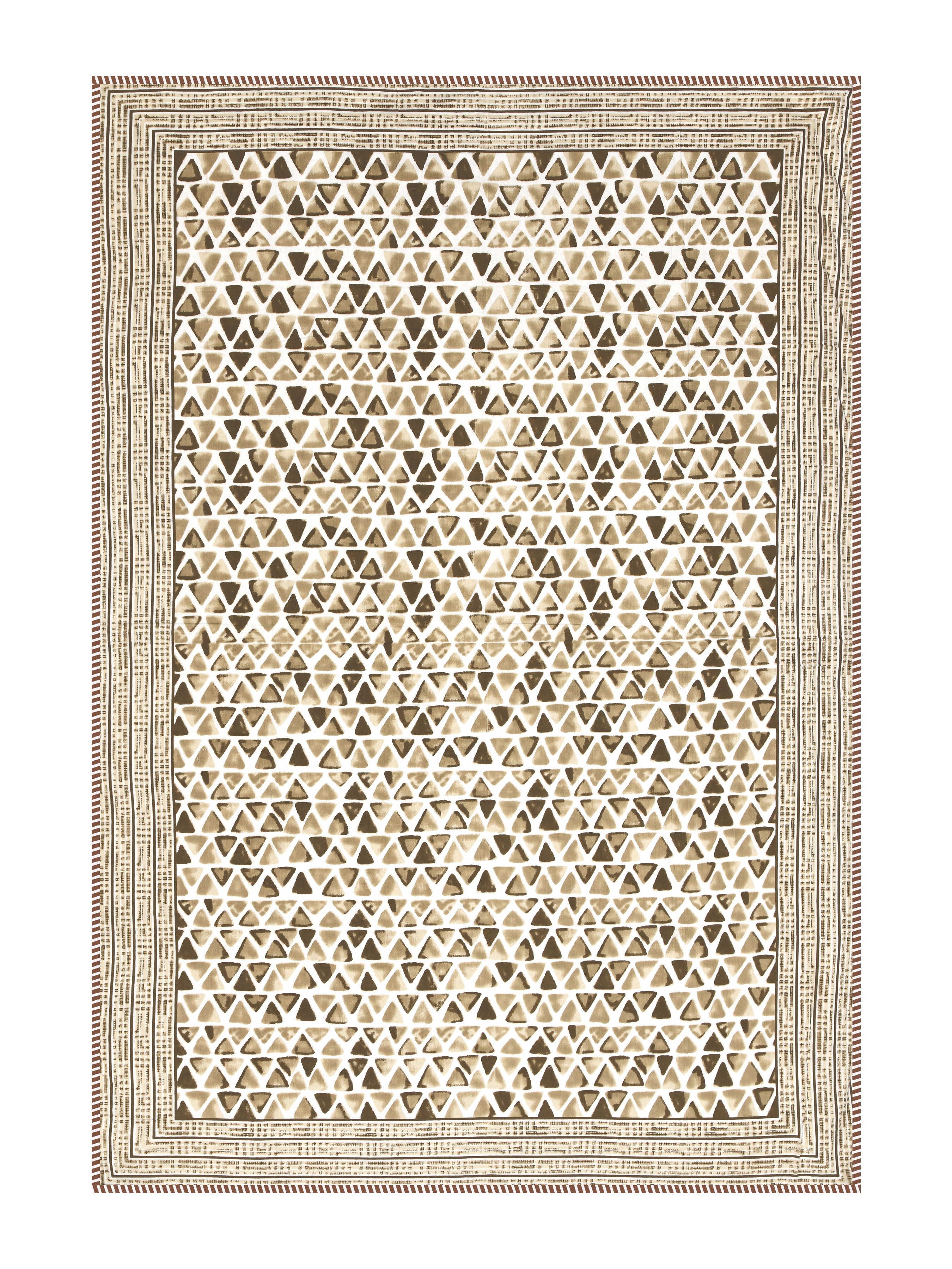 Ethnic Printed Reversible Single Bed Cotton AC Blanket | Lightweight Summer Dohar 60x90 inches