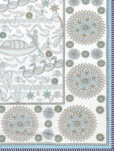 Ethnic Printed Reversible Single Bed Cotton AC Blanket | Lightweight Summer Dohar 60x90 inches