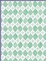 Ethnic Printed Reversible Single Bed Cotton AC Blanket | Lightweight Summer Dohar 60x90 inches