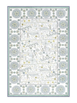 Ethnic Printed Reversible Single Bed Cotton AC Blanket | Lightweight Summer Dohar 60x90 inches