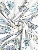 Ethnic Printed Reversible Single Bed Cotton AC Blanket | Lightweight Summer Dohar 60x90 inches
