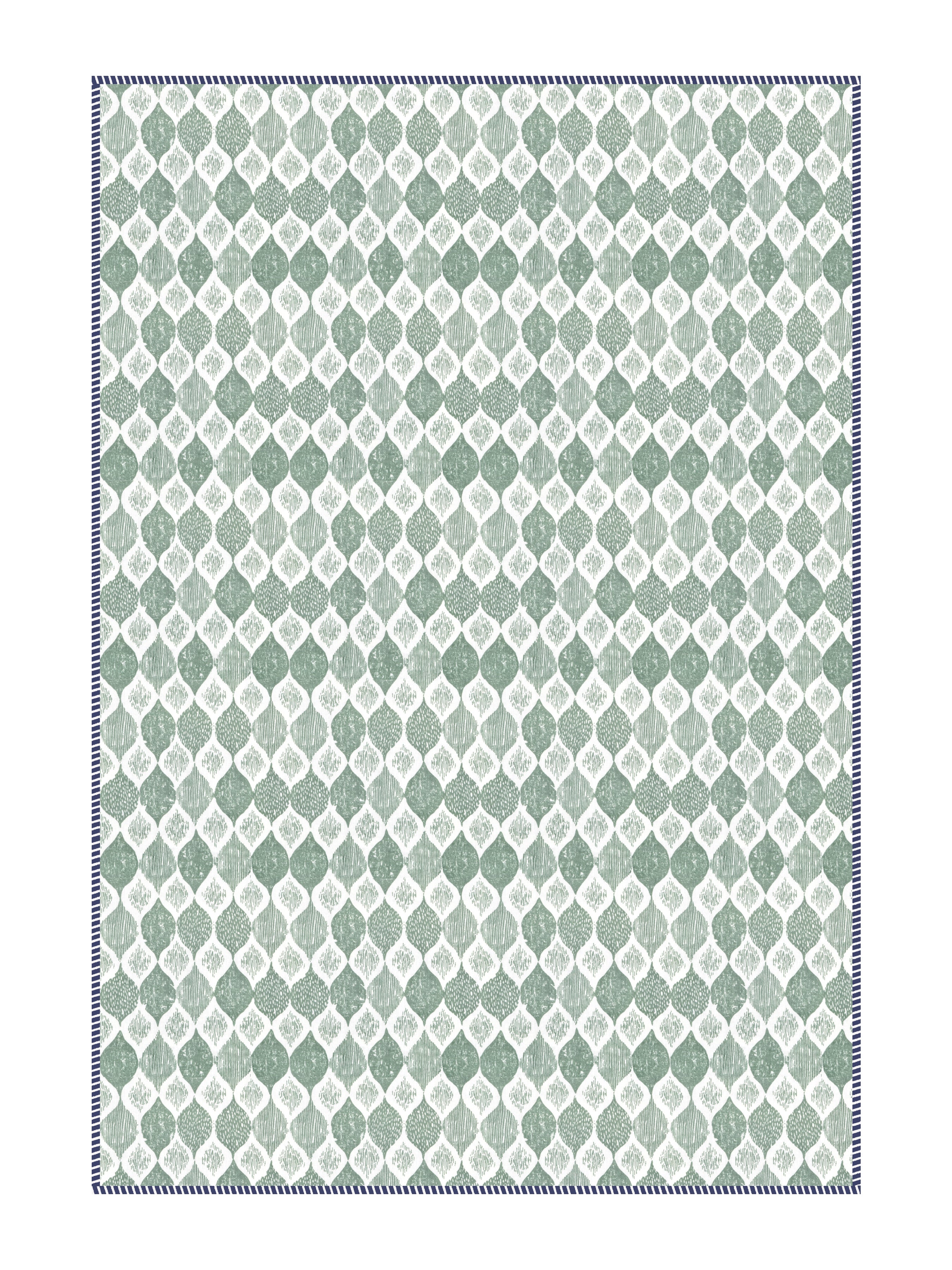 Ethnic Printed Reversible Single Bed Cotton AC Blanket | Lightweight Summer Dohar 60x90 inches