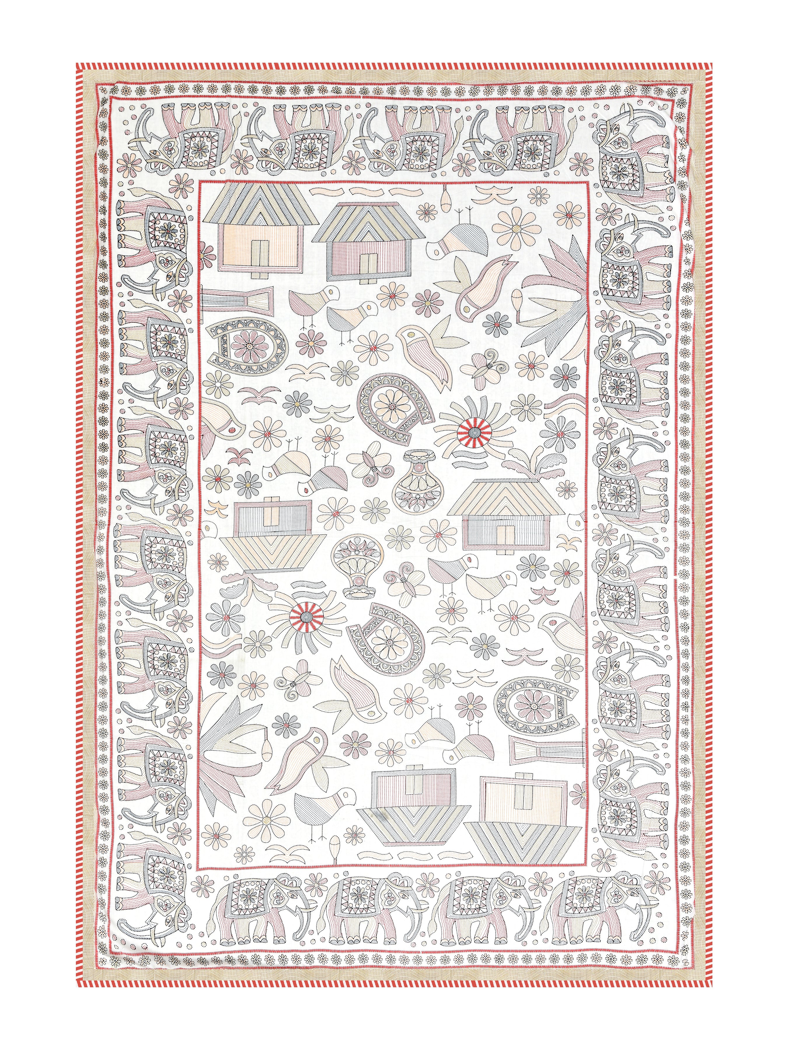 Ethnic Printed Reversible Single Bed Cotton AC Blanket | Lightweight Summer Dohar 60x90 inches