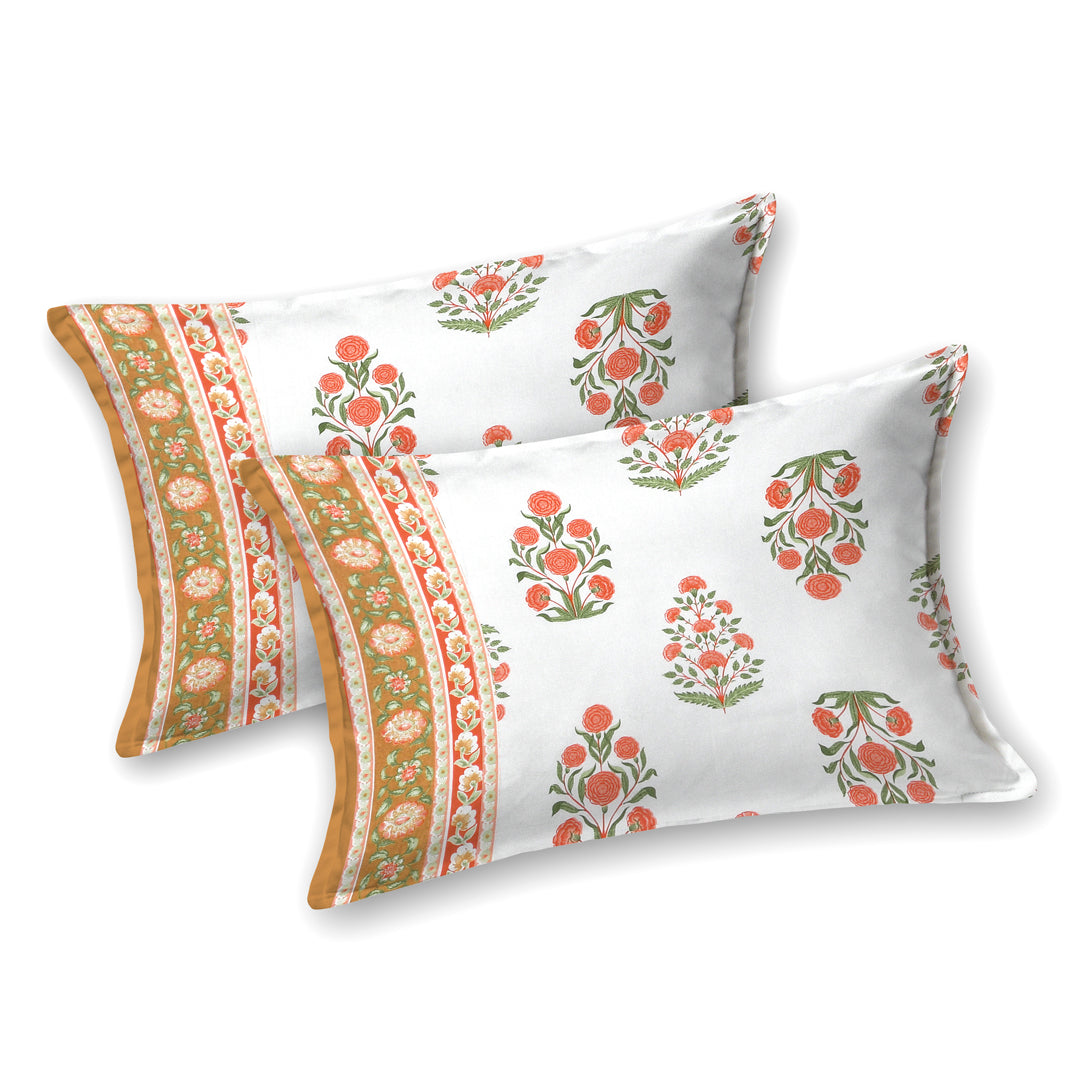 Double King Bedsheet with 2 Pillow Covers