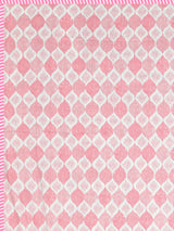 Ethnic Printed Reversible Single Bed Cotton AC Blanket | Lightweight Summer Dohar 60x90 inches