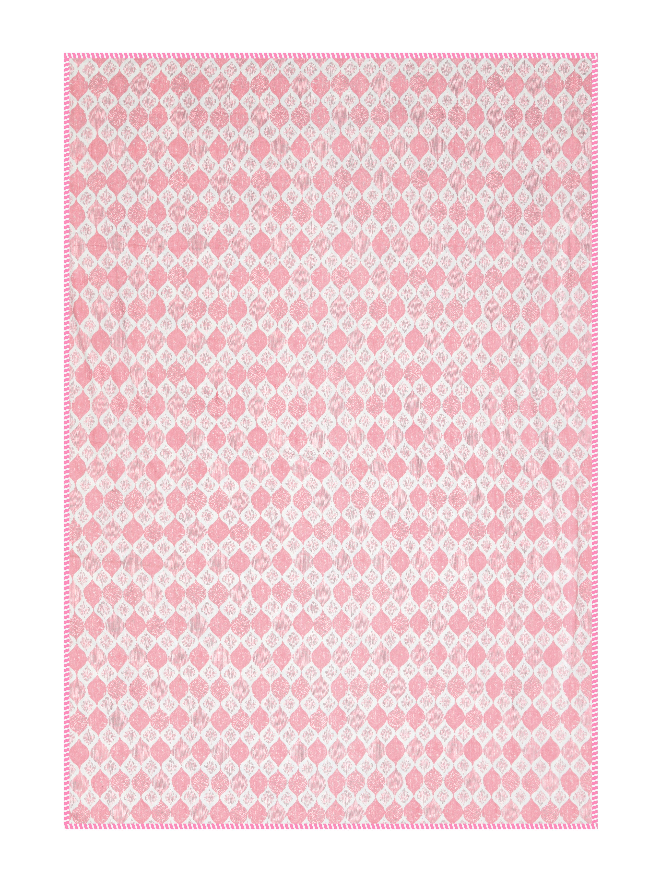 Ethnic Printed Reversible Single Bed Cotton AC Blanket | Lightweight Summer Dohar 60x90 inches