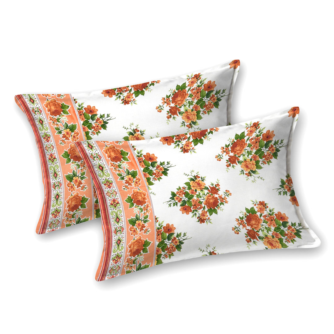 Double King Bedsheet with 2 Pillow Covers