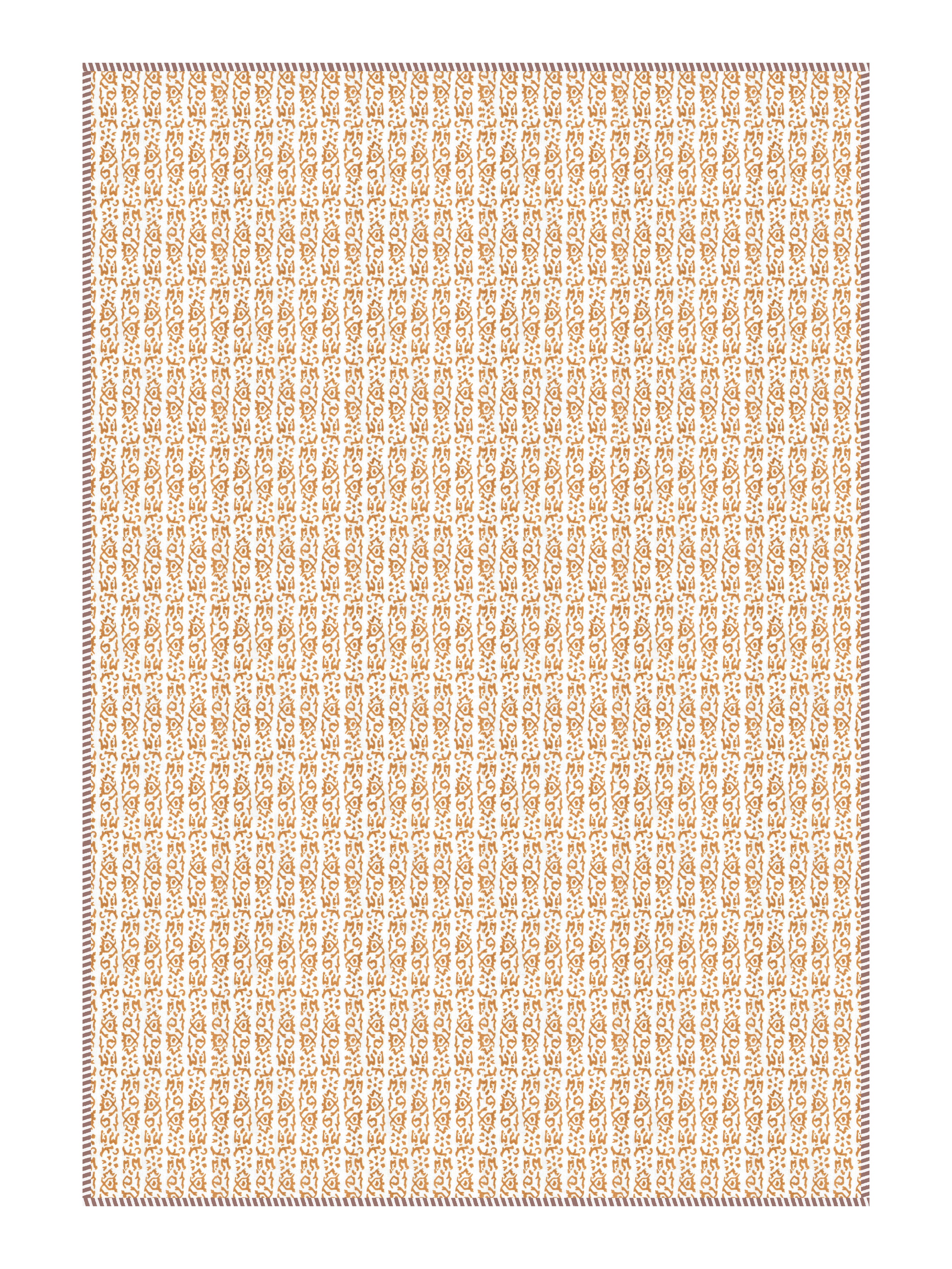 Ethnic Printed Reversible Single Bed Cotton AC Blanket | Lightweight Summer Dohar 60x90 inches