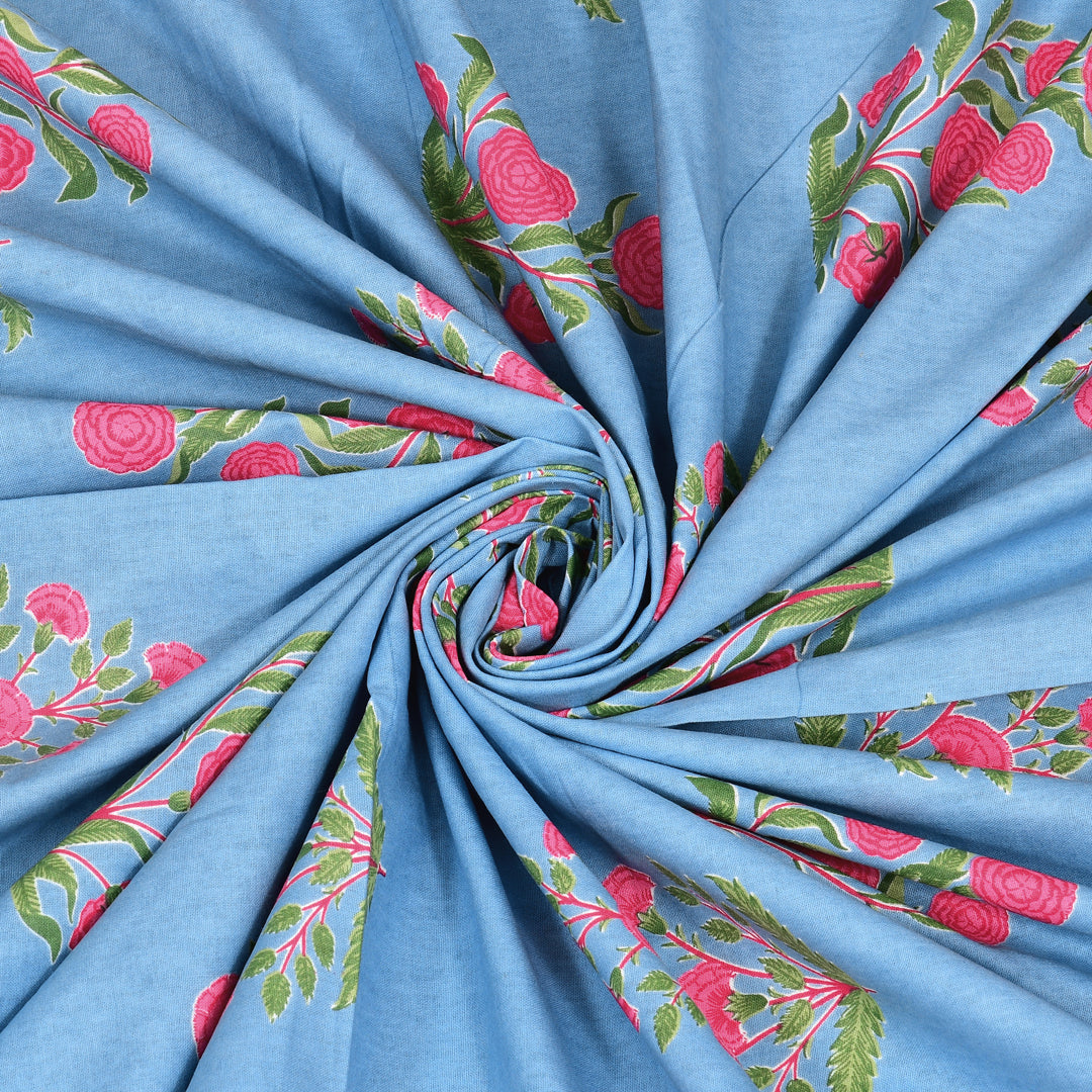 Double King Bedsheet with 2 Pillow Covers