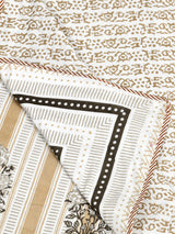 Ethnic Printed Reversible Single Bed Cotton AC Blanket | Lightweight Summer Dohar 60x90 inches