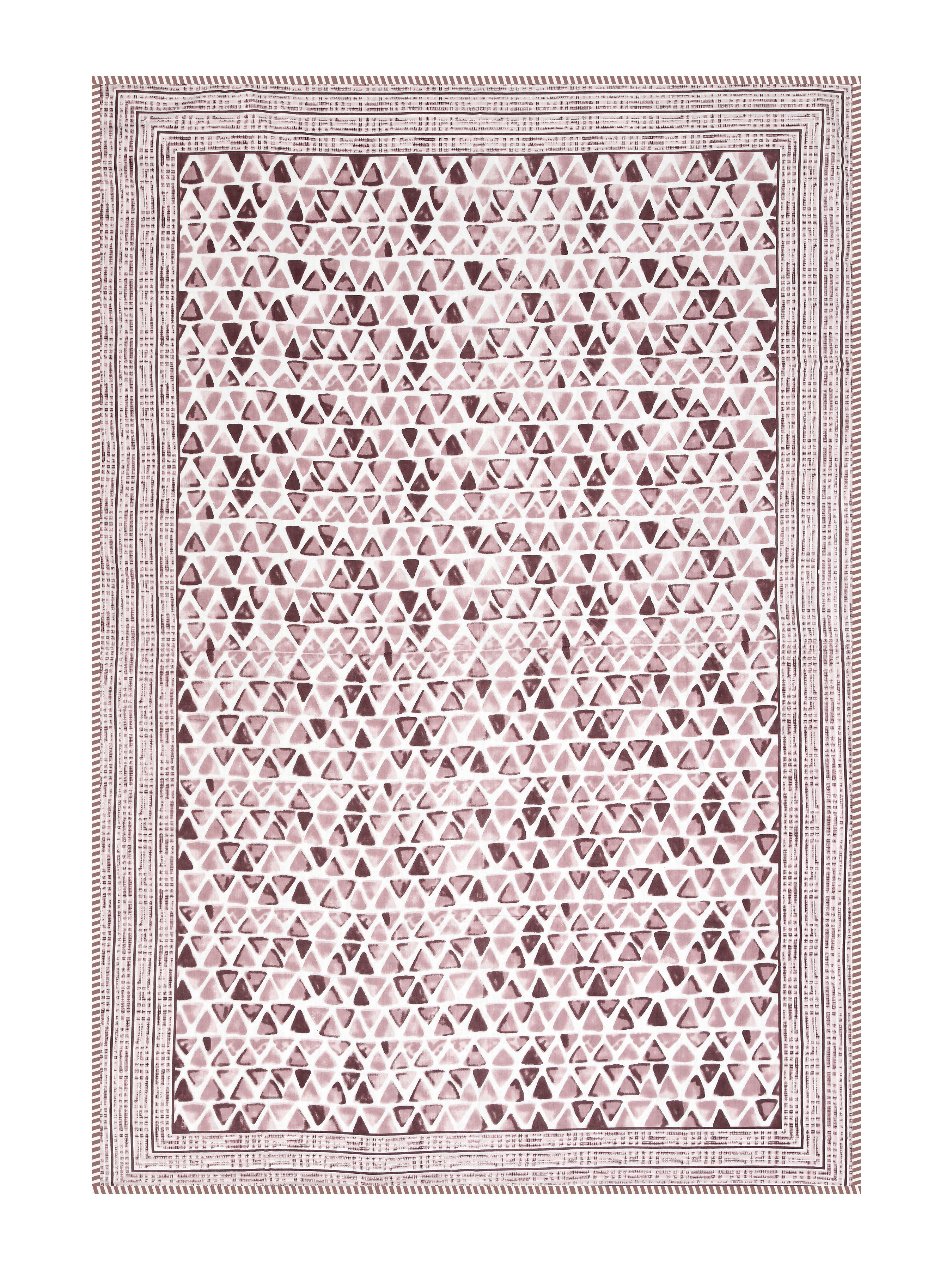 Ethnic Printed Reversible Single Bed Cotton AC Blanket | Lightweight Summer Dohar 60x90 inches