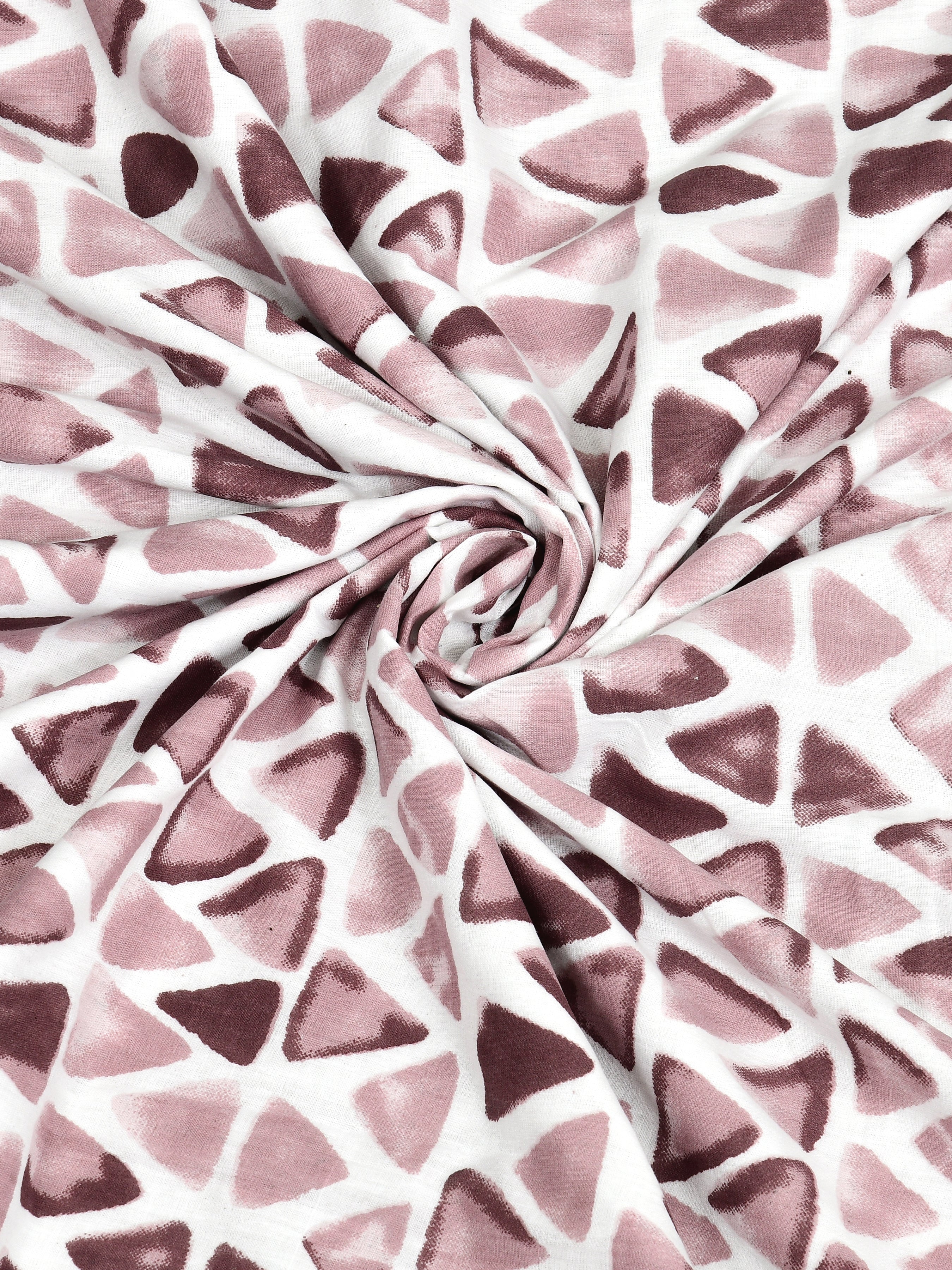 Ethnic Printed Reversible Single Bed Cotton AC Blanket | Lightweight Summer Dohar 60x90 inches
