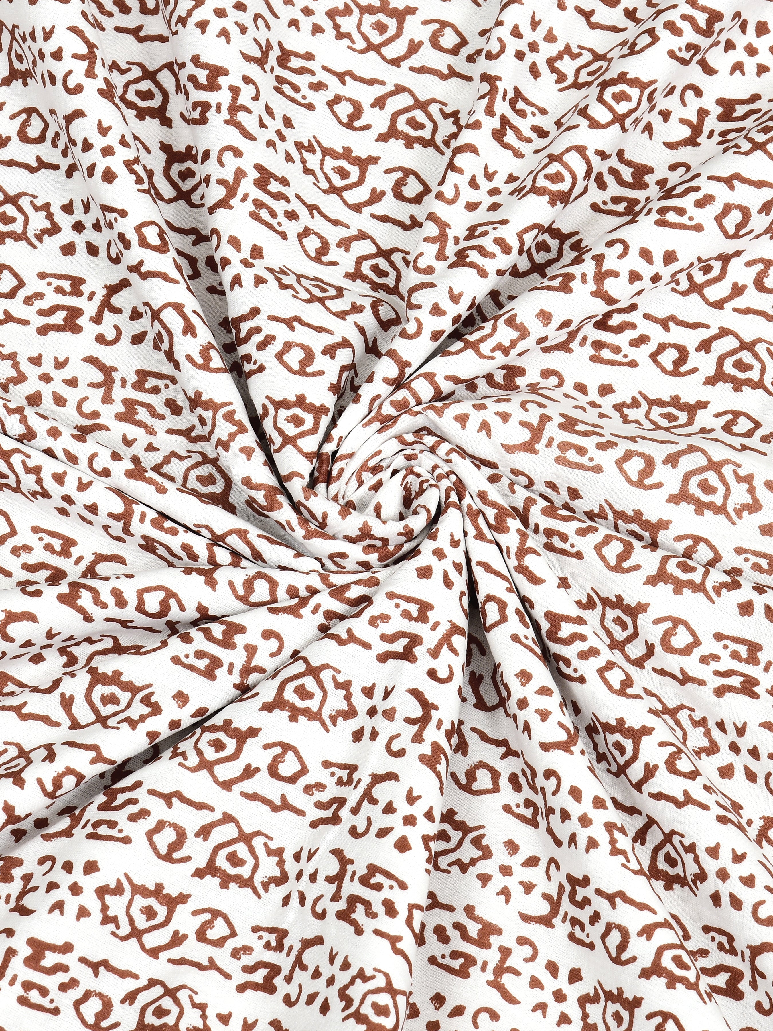 Ethnic Printed Reversible Single Bed Cotton AC Blanket | Lightweight Summer Dohar 60x90 inches