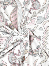 Ethnic Printed Reversible Single Bed Cotton AC Blanket | Lightweight Summer Dohar 60x90 inches