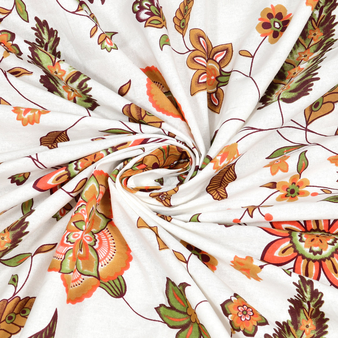 Double King Bedsheet with 2 Pillow Covers