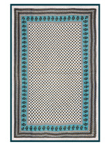 Floral Printed Single Bed Cotton Quilt with cotton filling