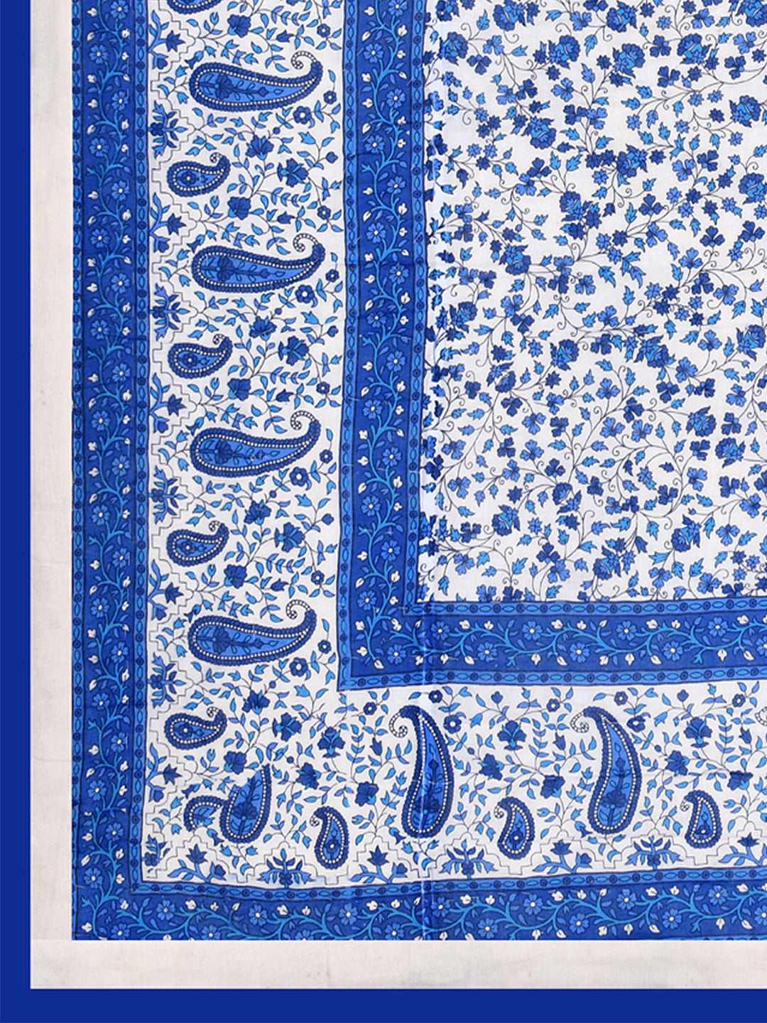 Floral Printed Single Bed Cotton Quilt with cotton filling